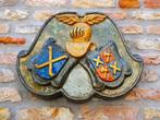 Gevelsteen wapenschild Ridderhelm Heraldiek RIT Tegelen, Antiek en Kunst, Ophalen of Verzenden
