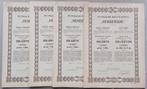 1086x Oude AandelenObligaties-26 verschillende, Overige typen, 1950 tot 1970, Ophalen of Verzenden