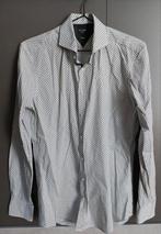 City Line by Nils fitted alloverprint heren overhemd mt.37., Kleding | Heren, Ophalen of Verzenden, Zo goed als nieuw, City Line by Nils