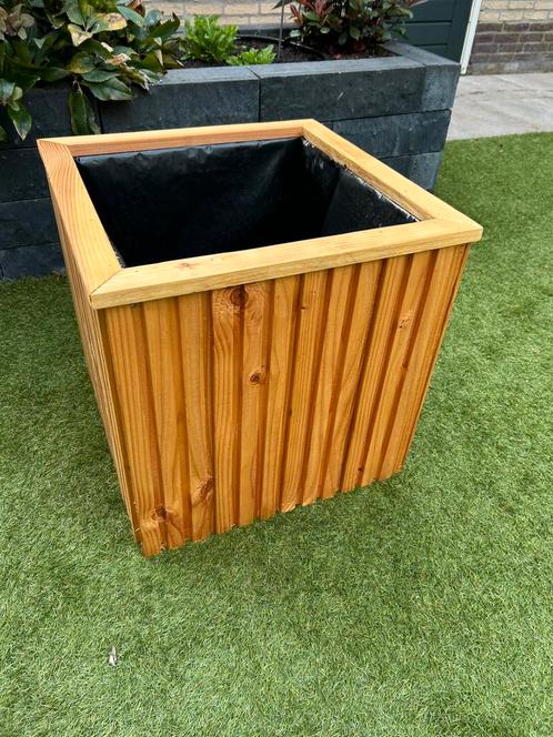 Laatste! Douglas plantenbak Nieuw, Tuin en Terras, Bloembakken en Plantenbakken, Nieuw, Hout, Balkon, Tuin, 30 tot 60 cm, Minder dan 60 cm