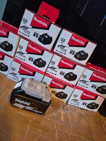Makita Accu 18V 5.0Ah -  Origineel Nieuw beschikbaar voor biedingen