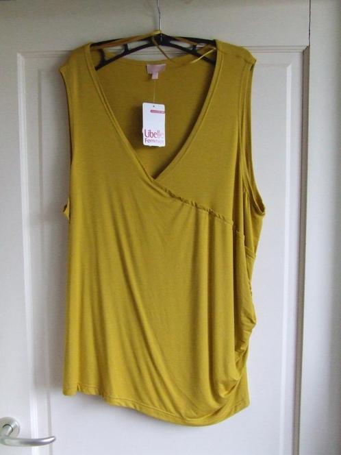 Libelle Femmes nieuwe okergele top maat 50, Kleding | Dames, Tops, Nieuw, Maat 46/48 (XL) of groter, Geel, Zonder mouw, Ophalen of Verzenden