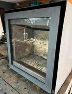 Dik Geurts Instyle 550 inzethaard houtkachel, Gebruikt, Houtkachel, Ophalen of Verzenden, Inbouw