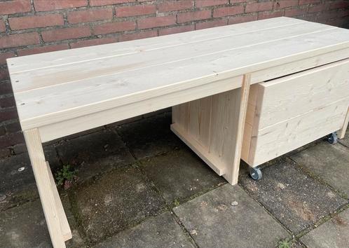 Bureau met opbergkist steiger speeltafel tafel, Kinderen en Baby's, Kinderkamer | Tafels en Stoelen, Nieuw, Tafel(s), Ophalen of Verzenden