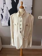 Pauw colbert blazer safari jasje, Kleding | Dames, Jasjes, Kostuums en Pakken, Beige, Maat 42/44 (L), Ophalen of Verzenden, Jasje