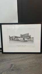 Getekend foto van Campina fabriek in Rotterdam, Antiek en Kunst, Kunst | Tekeningen en Foto's, Ophalen of Verzenden