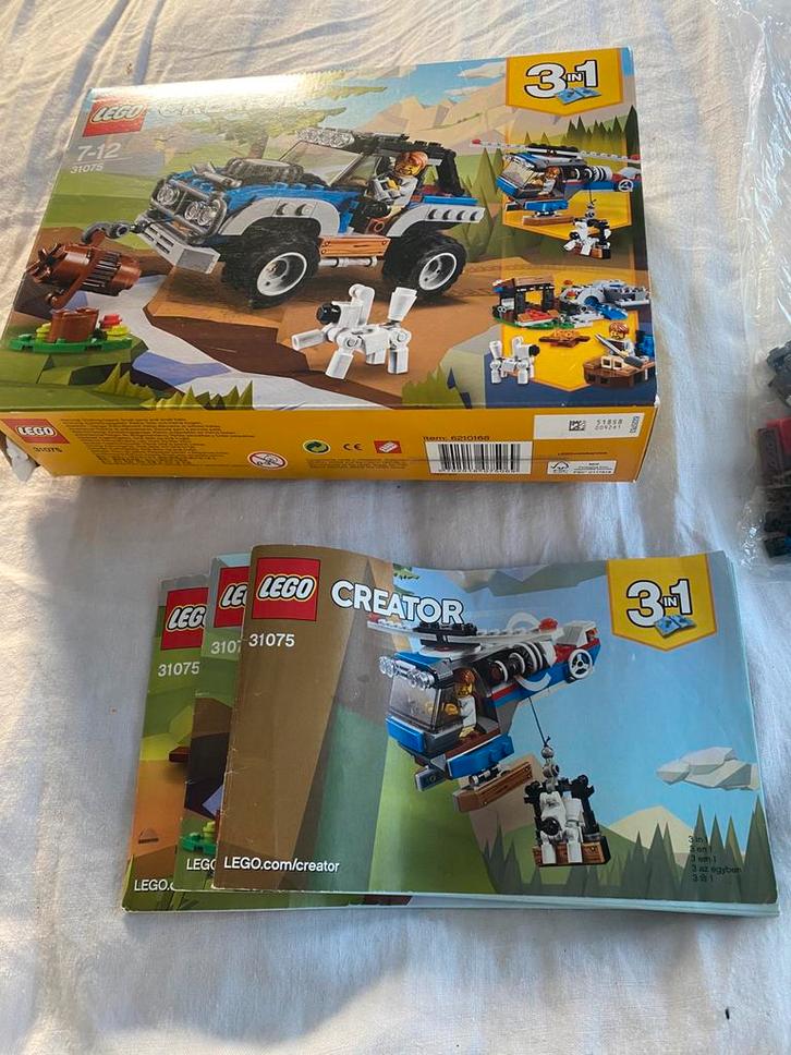 Lego creator 31075, Kinderen en Baby's, Speelgoed | Duplo en Lego, Gebruikt, Lego, Complete set, Ophalen of Verzenden