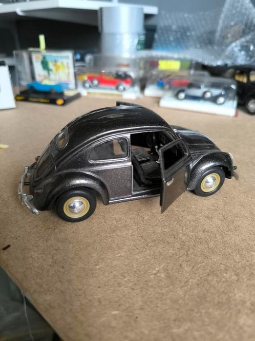 Volkswagen Kever 1:24 Sunny Side, Hobby en Vrije tijd, Modelauto's | 1:24, Zo goed als nieuw, Auto, Overige merken, Ophalen of Verzenden