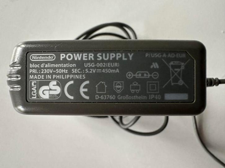 Nintendo Oplader - Diverse Modellen, Spelcomputers en Games, Spelcomputers | Nintendo Portables | Accessoires, Gebruikt, DS Original of Phat