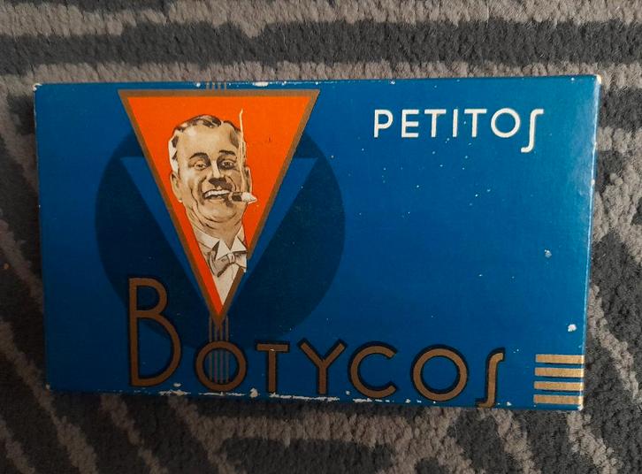 Collector:  Doosje  Botycos  sigaren, Verzamelen, Rookartikelen, Aanstekers en Luciferdoosjes, Zo goed als nieuw, Tabaksdoos of Verpakking
