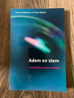 Adem en stem - Handleiding voor goed spreken, Ophalen of Verzenden, Zo goed als nieuw, Overige onderwerpen