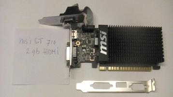 MSI GT 710  2gb videokaart. beschikbaar voor biedingen