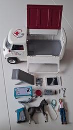 Schleich Paarden Dierenarts Wagen zgan, Ophalen of Verzenden, Zo goed als nieuw, Jongen of Meisje