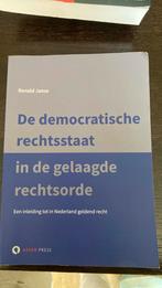 De democratische rechtsstaat in de gelaagde rechtsorde boek, Boeken, Ophalen of Verzenden, Beta, Nieuw, HBO