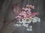 kunstbloemen met vaas, Ophalen, Zo goed als nieuw