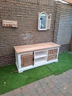Handgemaakte Landelijke TV Kast - 150cm, Huis en Inrichting, 100 tot 150 cm, Ophalen of Verzenden, Zo goed als nieuw, Minder dan 100 cm