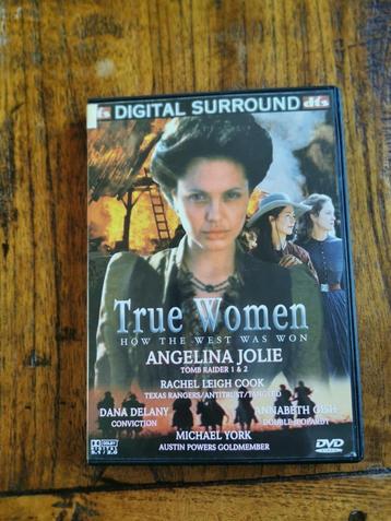 DVD: True Women, How The West was Won. met Angelina Jolie. beschikbaar voor biedingen