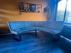 Complete Eethoek met Ronde Bank, Tafel en Stoelen, Huis en Inrichting, Complete eetkamers, Ophalen, Zo goed als nieuw
