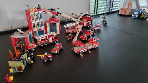 Lego city brandweer-wereld, Kinderen en Baby's, Speelgoed | Duplo en Lego, Gebruikt, Lego, Complete set, Ophalen of Verzenden