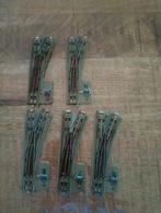 Hornby Dublo Wissel Rechts Handbediend (5x), Overige merken, Gebruikt, Rails, Ophalen of Verzenden