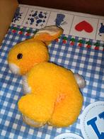 Oude oranje konijn knuffel 23 cm groot uit 1965, Ophalen of Verzenden, Konijn