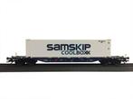Marklin 47051-005 Containerwagen Sgns "Samskip Coolbox", Wisselstroom, Ophalen of Verzenden, NS, Märklin