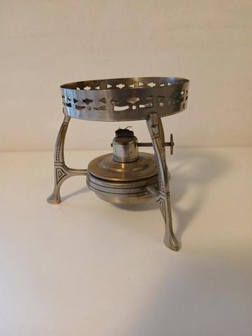 Theelichtje met regelbare oliebrander beschikbaar voor biedingen