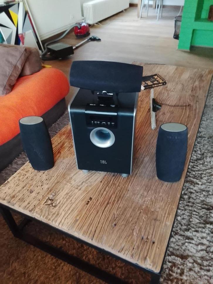 JBL geluidssysteem, Audio, Tv en Foto, Luidsprekers, Zo goed als nieuw, 120 watt of meer, JBL, Ophalen of Verzenden