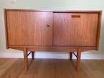 Fristho Franeker NL vintage dressoir, teakfineer, mid-centur, Huis en Inrichting, Kasten | Dressoirs, Ophalen, Gebruikt, 100 tot 150 cm