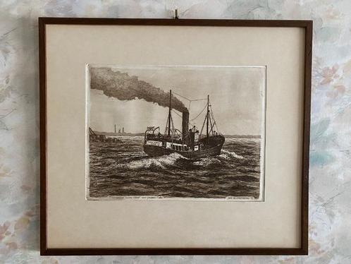 Ets ,   Jan   Klinkenberg    .    1977, Antiek en Kunst, Kunst | Etsen en Gravures, Ophalen of Verzenden