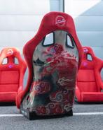 NRG Prisma Ultra Dragon rood Kuipstoel Sportstoel, Auto diversen, Tuning en Styling, Ophalen of Verzenden