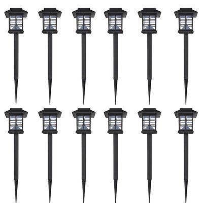 Nieuw in doos 12-delige LED-tuinverlichtingsset solar, Tuin en Terras, Overige Tuin en Terras, Nieuw, Ophalen
