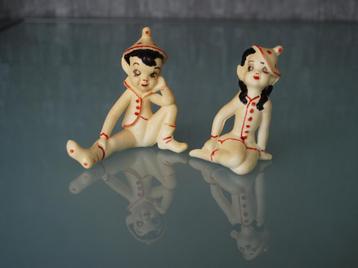 Paar Pixies / Elf / Goblin Vintage jaren 1960's beschikbaar voor biedingen