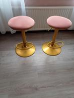 2 Barkrukken., Huis en Inrichting, 2 krukken, Ophalen, 60 tot 90 cm