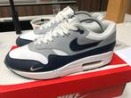 Nike Air Max 1 LV8 Obsidian - Top!, Ophalen of Verzenden, Zo goed als nieuw, Blauw, Sneakers of Gympen