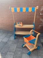 Houten Hape speelgoed winkel, Ophalen, Zo goed als nieuw, Meubelstuk of Keukentje