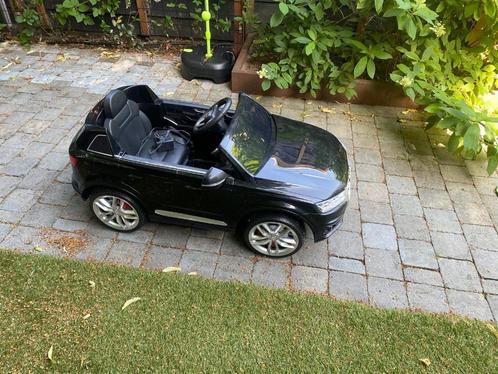 Audi Q7 elektrische kinderauto, 12 volt, rubber banden en me, Kinderen en Baby's, Speelgoed | Buiten | Accuvoertuigen, Gebruikt
