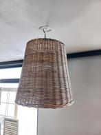 Mooie rieten lampenkap, Huis en Inrichting, Ophalen, Gebruikt, 25 tot 50 cm, Rond