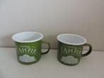 twee happy camper bekers / mokkken, Ophalen of Verzenden