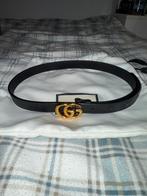 Gucci riem, Kleding | Dames, Riemen en Ceinturen, Minder dan 80 cm, Zwart, Heupriem, Ophalen of Verzenden