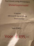 Richmond tvmeubel wit met eiken, Ophalen of Verzenden, Zo goed als nieuw