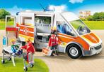 6685 en/of 6686 ziekenwagen en/of helikopter, Kinderen en Baby's, Speelgoed | Playmobil, Nieuw, Complete set, Ophalen of Verzenden