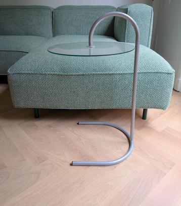 Vintage Ry bijzettafel Ikea, jaren 80 - metaal/ glas beschikbaar voor biedingen