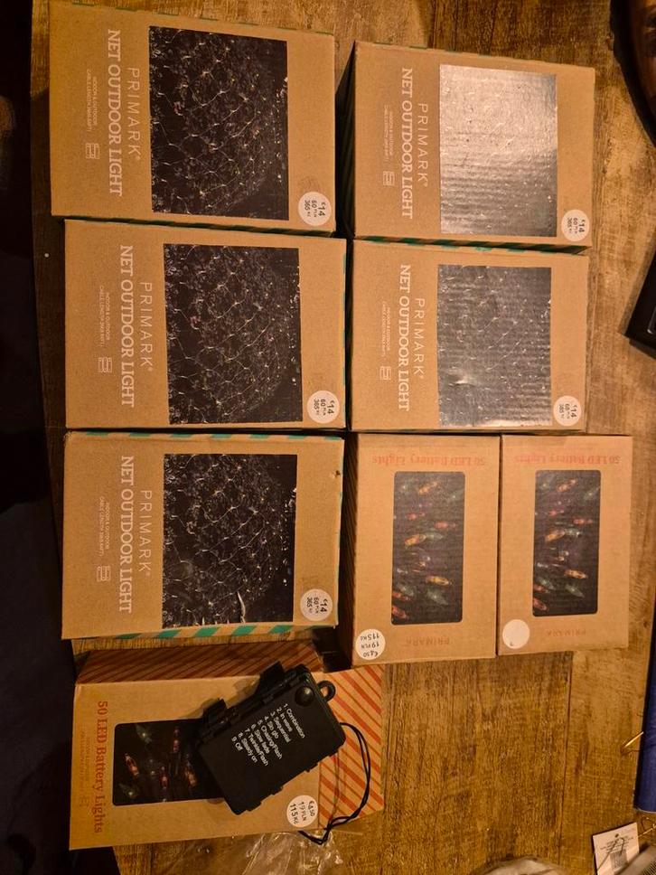 Kerstverlichting met Timer - Nieuw!, Diversen, Kerst, Nieuw, Ophalen of Verzenden