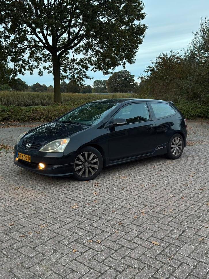 Honda civic sport 1.4 2005, Auto's, Honda, Particulier, Benzine, Euro 4, Hatchback, Handgeschakeld, Geïmporteerd, Zwart, Zwart