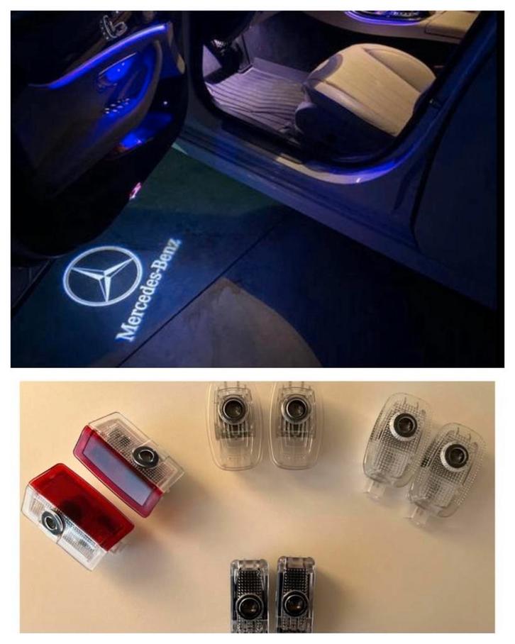 Mercedes-Benz instapverlichting, compleet in doos set van 2, Auto-onderdelen, Verlichting, Mercedes-Benz, Nieuw, Ophalen of Verzenden