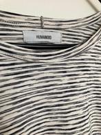 Humanoid t-shirt jurk maat M gestreept zwart wit creme, Maat 38/40 (M), Customercare@humanoid.nl, HUMANOID Collective B.V., Humanoid