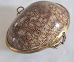 Antiek, verguld, schelpendoosje., Antiek en Kunst, Curiosa en Brocante, Ophalen of Verzenden