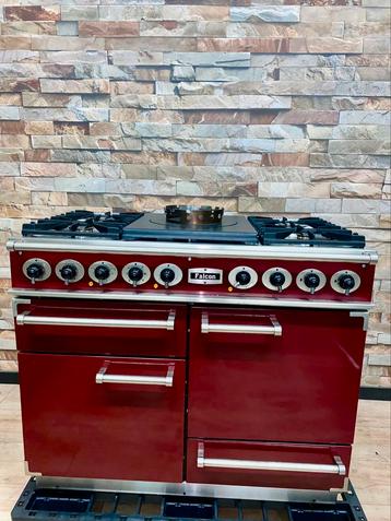 Luxe Falcon De Luxe 1092 cranberry 5 pits 3 ovens 110 cm beschikbaar voor biedingen