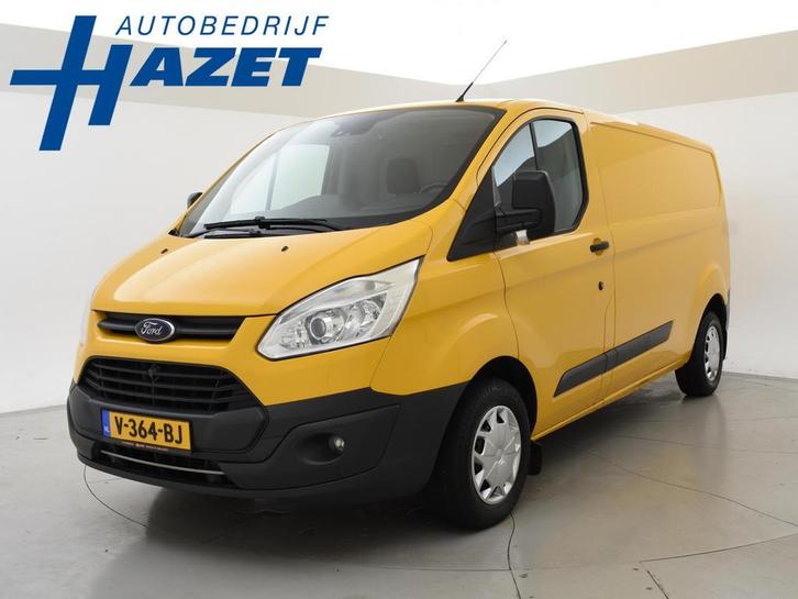 Ford Transit Custom 2.0 TDCI L2H1 TREND + 2250 KG TREKHAAK |, Auto's, Bestelauto's, Bedrijf, Te koop, ABS, Achteruitrijcamera